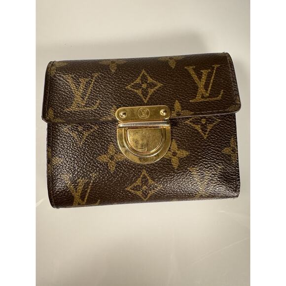 Louis Vuitton Portefeuille Koala Monogram Folding Compact Wallet Vintage Propane - Picture 12 of 16
